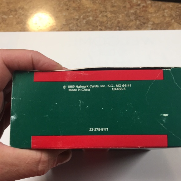 Hallmark Christmas Caboose Dated 1989 Vintage - Picture 8 of 8